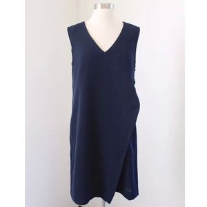 J Crew Factory Navy Blue Dress